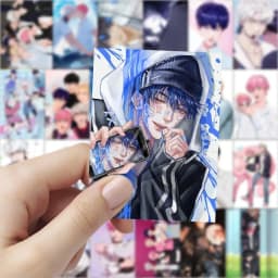 63 Pcs/Set Korean Virtual Boy Group PLAVE Sticker YEJUN BAMBY EUNHO HAMIN Cartoon Figure DIY Laptop Suitcase Waterproof Stickers