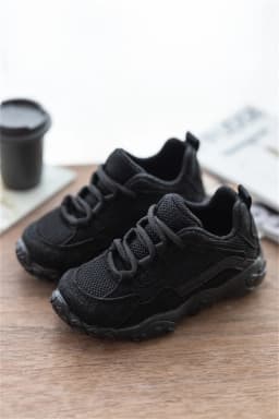 BJD Doll Shoes MSD Unisex Boys 1/4 ID75 White Black Handsome Mesh Top Sneakers Casual Soft-soled Sports Shoes Doll Accessories
