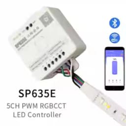 DC5-24V SP631E SP632E SP633E SP634E SP635E 1-5CH PWM Led Controller Dimmer Remote For Single Color/CCT/RGB/RGBW/RGBCCT LED Strip