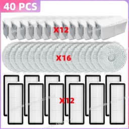 Fit For ( Roborock Qrevo 5AE / Qrevo C / Qrevo C Pro ) Parts Main Side Brush Dust Bag Mop Cloth Filter