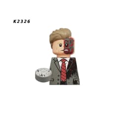 Blind Box Mini Building Blocks G0139 Figures Big Goblin Spiderman Iron Man Venom Captain Hawk Deadpool Armor Christmas Gift Toy