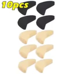 Soft Toe Plug Women High Heel Pain Relief Insert Shoe Palm Cushion Toe Front Filler Sponge Forefoot Pad Adjustable Sizes Insoles