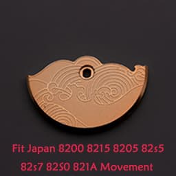 Rose Hammer Metal Oscillating Weight Modified Rotors For 8285 8200 8215 8205 Movements Watch Parts Replacements