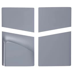 Limited 30th Anniversary Premium ABS Hard Case Replacement Faceplate with Logo Skin&30th Sticker Panels For PS5 Slim Console