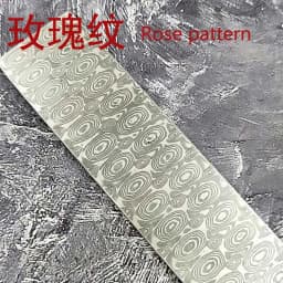 250x30x4 mm Strip DIY Pattern Thousand Layer Steel VG10 Damascus Steel Forged Raw Material Knife Blank 220x30X3MMM