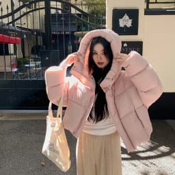 Warm Hooded High Quality Women Down Jacket Overcoat 2025 New Fashion Winter White Duck Down Thicken Short Women Down Jacket H213