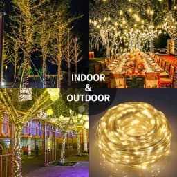 32m/22m/12m/7m Solar Led Light Outdoor Festoon Led Lamp Garden Outdoor Fairy Garland String Christmas Ramadan Decoration 2025