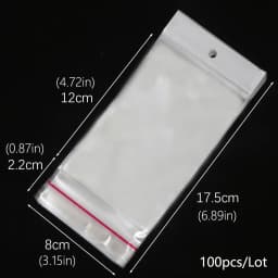 OPP self sealing transparent plastic bag, cellophane, self-adhesive packaging, jewelry, candy, cookies, gift packaging bag