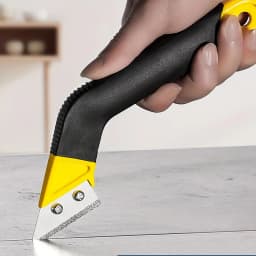 Tile Grout Saw Grout Removal Tool, Angled-Design Grout Hand Saw for Tile Cleaning, Removing Paint and More