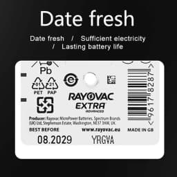 Hearing Aid Batteries A312 312A ZA312 312 PR41 RAYOVAC EXTRA 60 PCS Zinc Air Performance Hearing Aid Battery A312 Free Shipping
