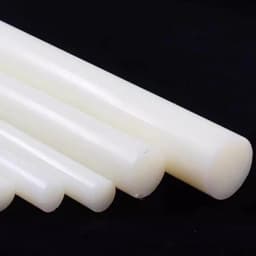 Nylon Round Bars Rods 4mm 5mm 6mm 8mm 10mm 12mm 15mm 20mm 25mm 30mm 35mm 40mm 45mm 50mm 55mm 60mm 65mm 70mm 80mm 90mm 100mm