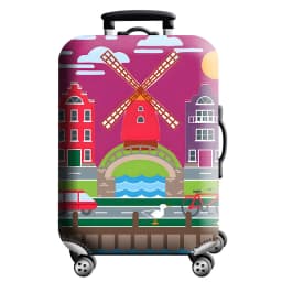 Thick Elastic Luggage Protective Cover Zipper Suit For 18-32 inch Bag Suitcase Covers Trolley Cover Travel Practical Accessories