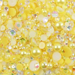 10g Mix Size Jelly Resin Flatback Rhinestone AB Imitation Pearl Beads For Nail Art DIY Cup Crafts Decor