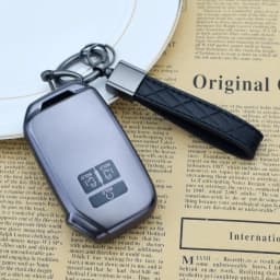 7 Buttons Soft TPU Gunmetal Key Fob Case Shell Cover For Kia Sportage Carnival Sedona K5 K3 K4 Auto Key Holder Bag Accessories