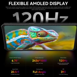 IIIF150 Raptor 5G Rugged Smartphone Android 14 Rugged Mobile Phone 6.78'' 120Hz AMOLED Display 16GB+512GB 50MP 10000mAh 65W