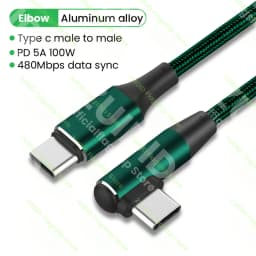 PD 100W 5A USB C To Type C Cable QC3.0 Quick Charge 4.0 Fast Charging Data Cable For Samsung Xiaomi Macbook Pro USB C Cable 1/2M