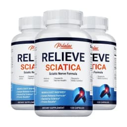 Relieve Sciatica Capsules - Relieve Joint Pain, Relax Muscles, Support Nerve and Bone Health, Balance Inflammation