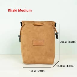 Instax Mini 12 EVO Camera Bag for Canon Nikon Sony Pentax Travel Single Shoulder Bag for iPhone 15 Airpods Pro Waterproof Pouch