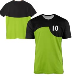 Animated Omnitrix Ben10 3D Print Men T-shirt Summer Outdoor Training Quick Dry Breathable Sport Football Jersey Short-sleeve Top