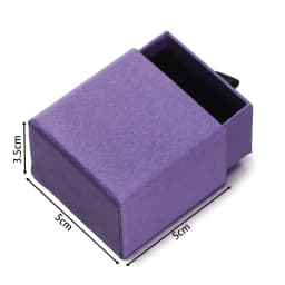 Creative Drawer Jewelry Packaging Box Necklace Ring Earing Bracelet Storage Organizer Display Stand Solid Color Paper Gift Boxes