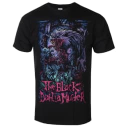 The Black Dahlia Murder - Detroit Art Pattern Printed T-shirt Extreme Metal Enthusiast Band T-shirt for Men and Women