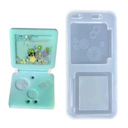 Resin Shaker Molds Silicone Resin Casting Molds Epoxy Quicksand Molds for DIY Pendant Charms Jewelry Making Accessories