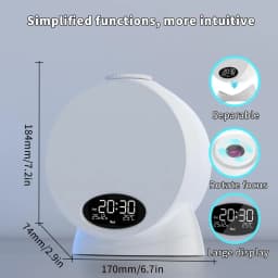Galaxy Projector 13 Film Discs 4K HD Star Projector Bedroom Night Light for Kids Home Planetarium Projector with Clock Display