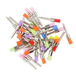 JUMTOP Dental Prophy Brushes Latch Type Nylon Polishing Bristles for Low Speed Contra Angle
