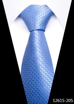 Newest Style 8 cm Necktie Man Blue Golden Striped Wedding Accessories Performance Tie Men Necktie Gravatas Fit Business