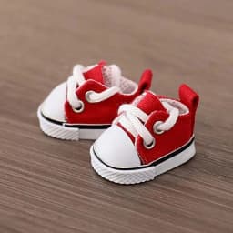 Cute Min Shoes for 17cm Labubu Doll Multi Color Mini Sneakers Loafers Dress Shoes Cute Replacement Footwear Accessories for Doll