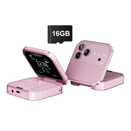2026 NEW SERVO I18 Pro Flip Mobile Phone 4G LTE Type-C Call Recording FM Radio Blacklist Dual SIM 1.77' Mini Fold Cellphone