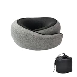 Portable U-shaped Travel Pillow Memory Foam Snail Pillow Travel Neck Support Neck Pillow Adjustable Soft Noon Break Pillows