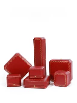 Ele European Sle Nelace Bracelet Ring Earring Box High End Jewelry Paaging Box with Octagonal Bule for Gifts