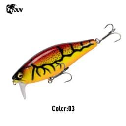 I-JACK Minnow Fishing Lures 107.7mm 30g Floating Swimming High Quality Hard Baits Noise System Wobblers For Bass Pike
