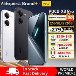【World Premiere】POCO X8 Pro Global Version Smartphone 6.59" 1.5K 120Hz AMOLED display 50MP Dimensity 8500-Ultra 6500mAh battery