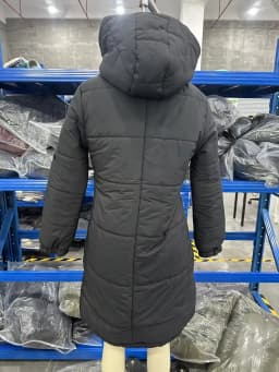 Winter Hooded Cotton Jacket Thick Warm Windbreaker Slim Jackets Long Insulated Velvet Coat For Women Solid Thick Parker Overcoat