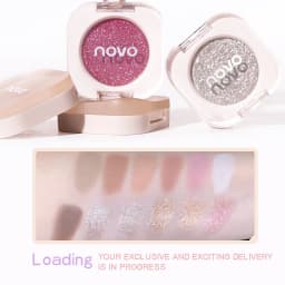 Diamond Silver Eyeshadow Lasting Waterproof Monochrome Shiny Eye Makeup Palette Shimmer Matte Grey Pink Brown Eye Shadow Cosmeti