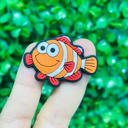 New 1-12pcs Cartoon Deep Sea Fish Turbot Hermit Crab Whale Starfish PVC Shoe Charms Sandals Shoes Decoration Slipper Accessories