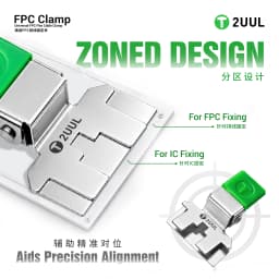 2UUL FC01 Flexible FPC Clamp PCB Ribbon Flex Cable Connector Clip Holder Mobile Phone Repair Electronic Component