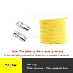 New Magnetic Lock No Tie Shoe Laces Elastic ShoelacesFor Sneake Without Ties Shoelace on Magnets Kids Adult Boots Sneakers Laces