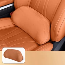 For XPENG G6/G9/X9/P7 + Car Seat Cushion Set-Ergonomic Headrest Neck Pillow Lumbar Support Memory Foam Car Interior Accessories