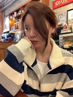American Style Oversize Loose Sweatshirt High Collar Stripe Half Zip Men Women Spring Autumn Casual Outerwear Coat