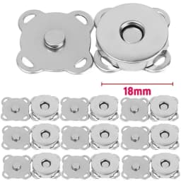 1-50set Magnetic Snap Fasteners Clasps Buttons Handbag Purse Wallet Craft Bag Parts Mini Adsorption Buckle DIY Craft Wholesale