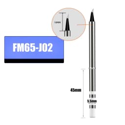 T65 FM65 Soldering Iron Tip for T65 HS01 GD300 T85 Replacement Heater Solder Compatible with SH series Not Applicable T12