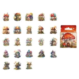 46pcs/30pcs/box Cute Strawberry Fresh Fruit Plants Florals Coffee Theme Magician Diary Journaling DIY Creative Seal Stickers