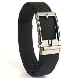 TUSHI Brand New 3.5 Wide Alloy Automatic Buckle Thickened Double-Layer Nylon Soft Mens Belt Versatile Casual Outdoor Pants Belt