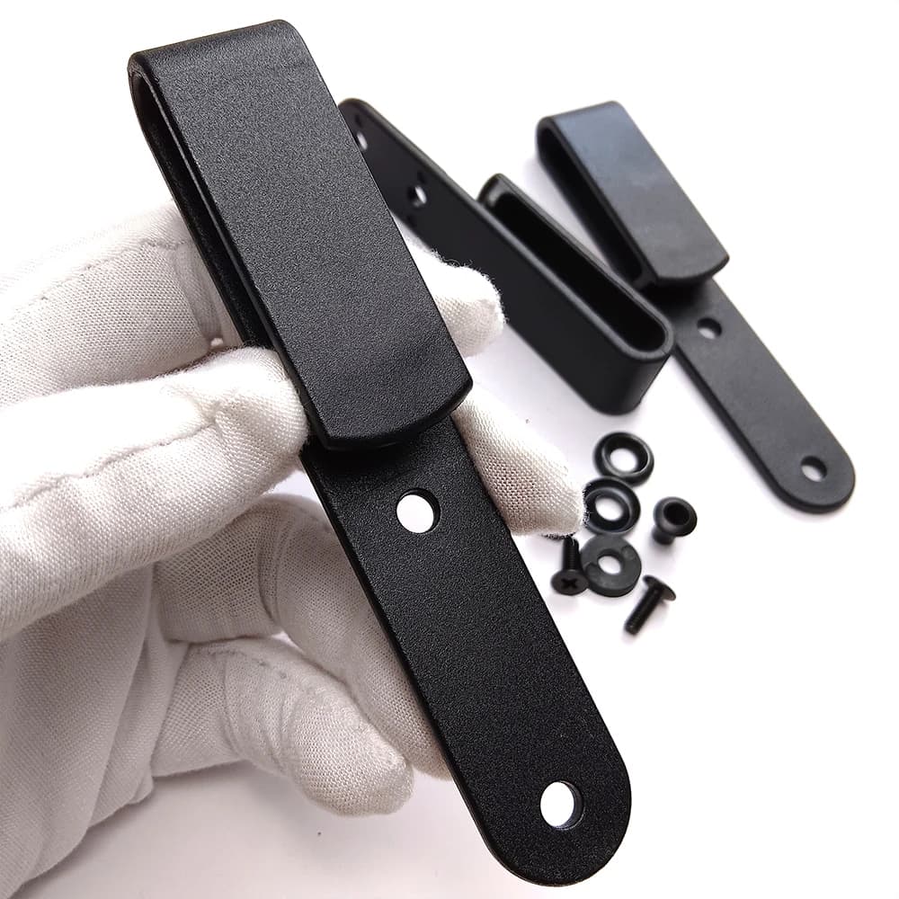 1Piece KYDEX IWB HOLSTER CLIPS K Sheath Waist Clip Accessories Knife Sheath Back Clip KYDEX Scabbard Carrying Clip K Sheath