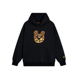 Vintage Style Drew House Bear Head Print Crewneck Sweatshirt Men Oversized Heavy Cotton Casual Streetwear Pullover