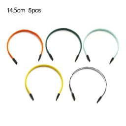 5pcs Cute 1/3 1/4 1/6 1/8 for Doll Headband Materials Doll Hair Decoration Accessories DIY Doll Head Band Parts Doll Girl Gift