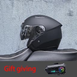High quality motorcycle helmet, pedal, motorcycle half cover helmet, cascos para motos, paired with Bluetooth earphones